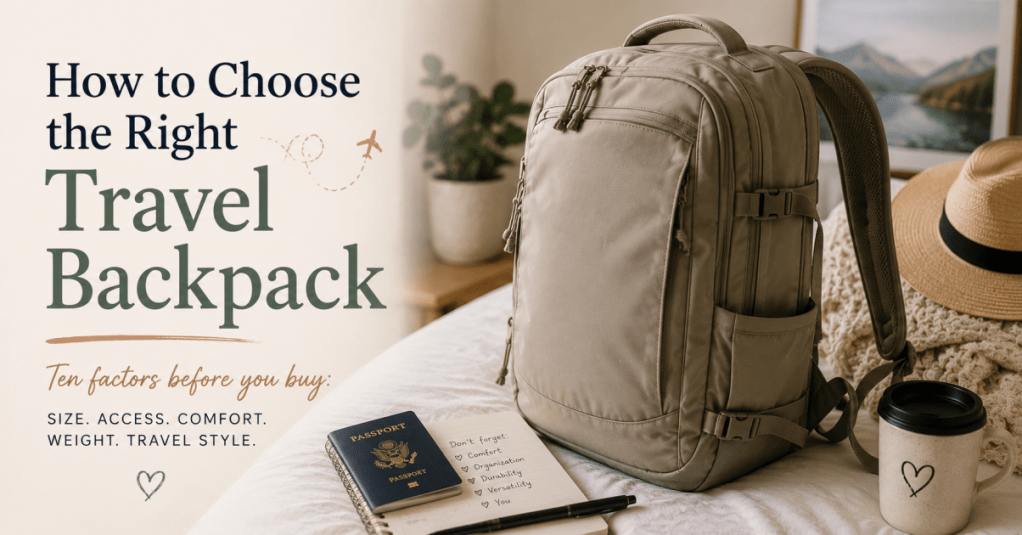 How to Choose the Right Travel Backpack: 10 Things to Consider Before You&nbsp;Buy