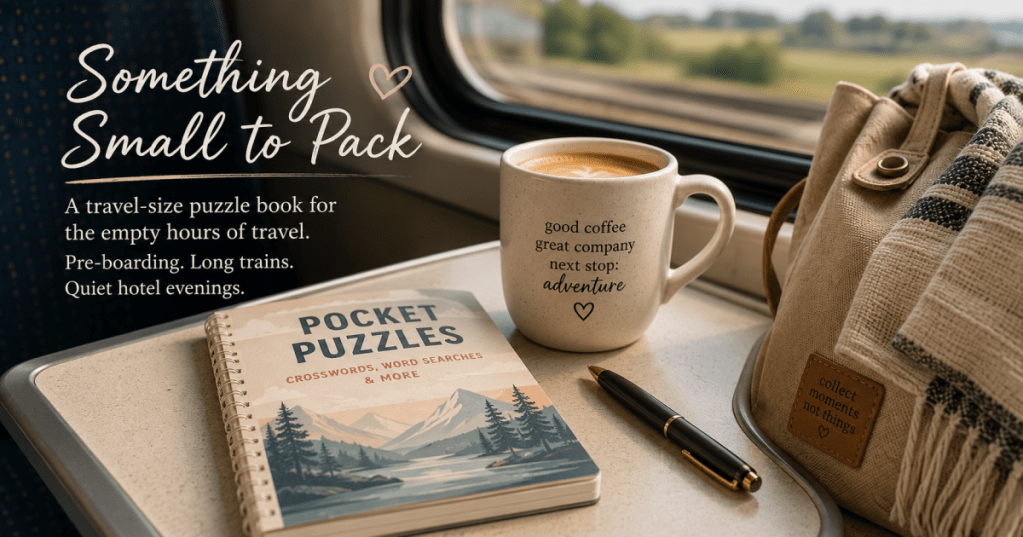 Something Small to Pack: A Travel-Size Puzzle&nbsp;Book